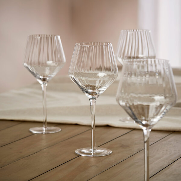 Coniston Bourgogne Glass Clear Set Of 4