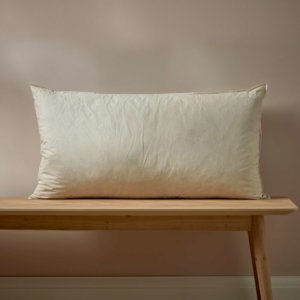 Feather Cushion Filler, Cotton, 40 x 80cm
