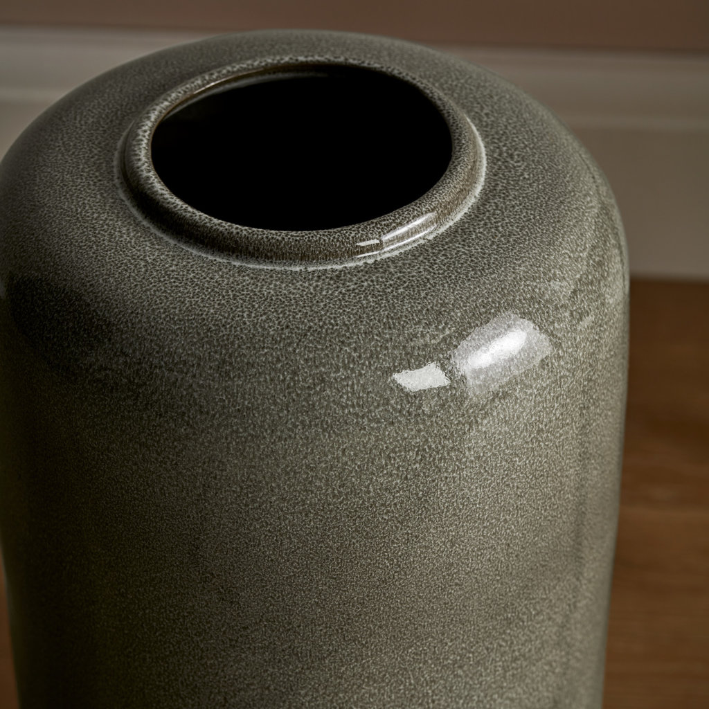 Shop Solway Large Grey Vase, Floor Earthenware Vase