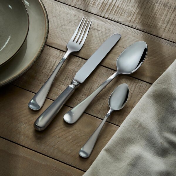 Shipley Teaspoon Brushed Silver