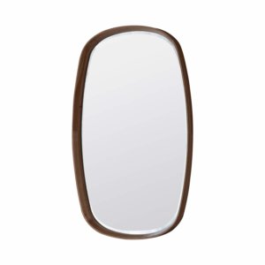Solent Mirror Walnut 90x55cm