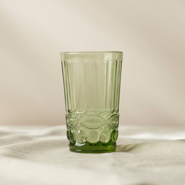 Leighton Highball Glass Green Set of 4