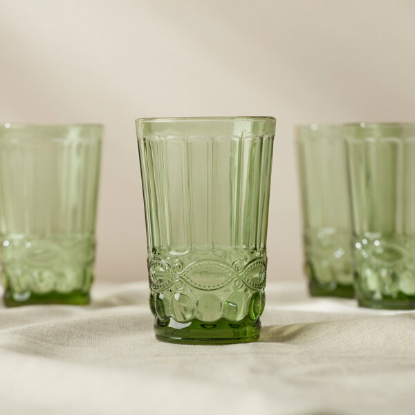 Leighton Highball Glass Green