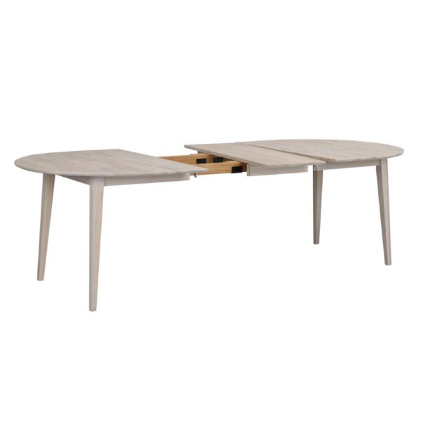 Flen Dining Table Cut Out showing extension leaf
