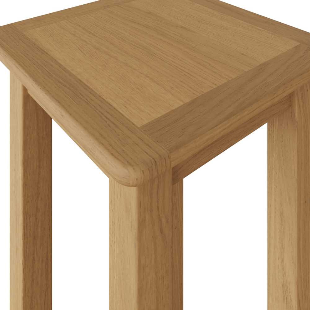 The Oxford Side Table Oak Inside Out Living